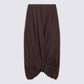 Totême Draped Maxi Skirt