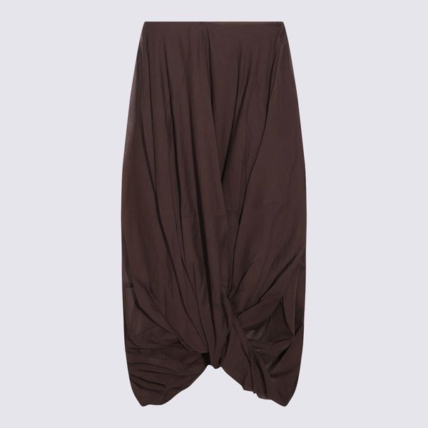 Totême Draped Maxi Skirt