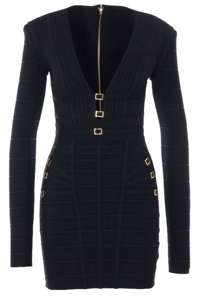 Elisabetta Franchi 3D Knit Mini Dress