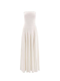 Alaïa Fluid Bustier Maxi Dress