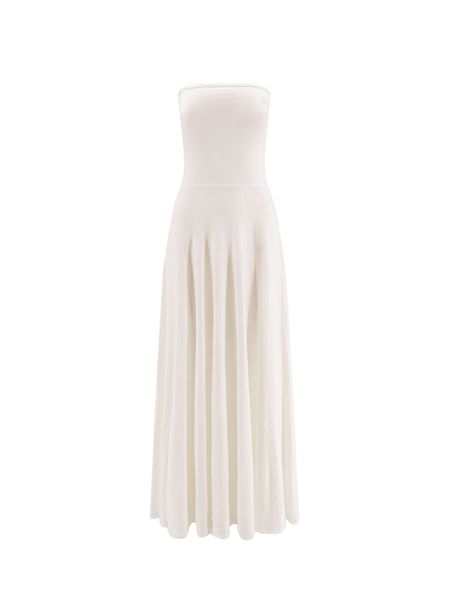 Alaïa Fluid Bustier Maxi Dress