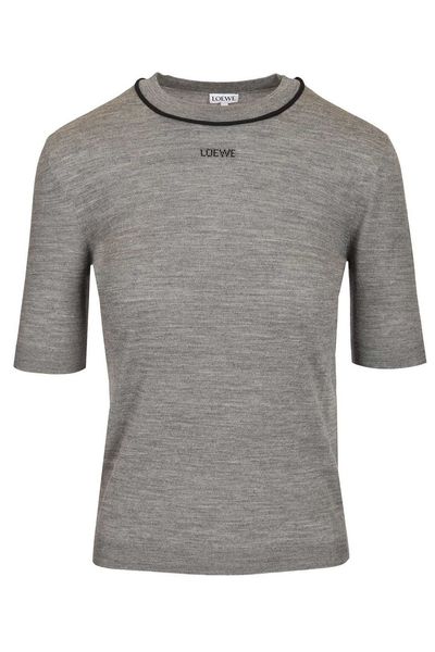 Loewe Short Sleeve Crewneck Top