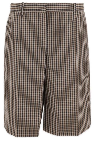 Jil Sander Checked Shorts