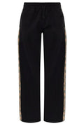 Burberry Check Trim Drawstring Track Pants