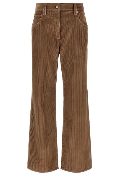 Brunello Cucinelli Straight Corduroy Pants