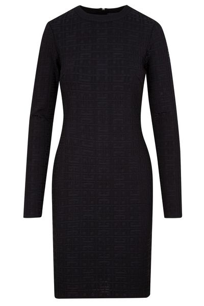 Givenchy 4G Jacquard Long-Sleeved Dress