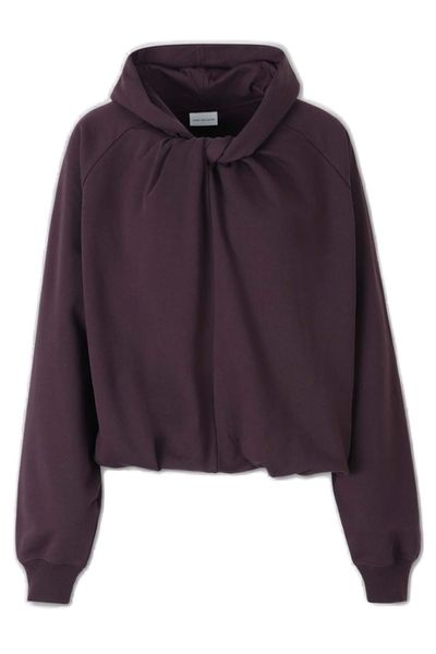 Dries Van Noten Draped Oversized Hoodie