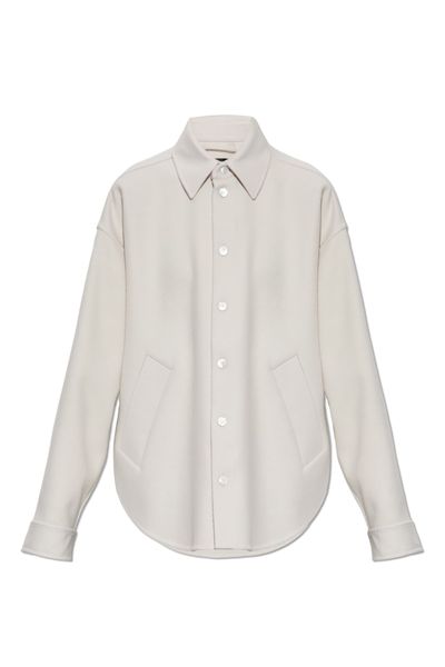 Balenciaga Long-Sleeved Knit Shirt