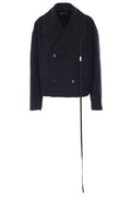 Ann Demeulemeester Double Breasted Coat