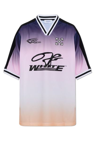 Off-White Gradient Logo Oversized T-Shirt