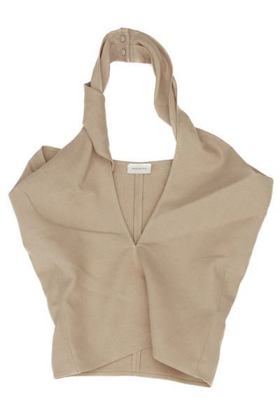 Magda Butrym Draped Halterneck Blouse