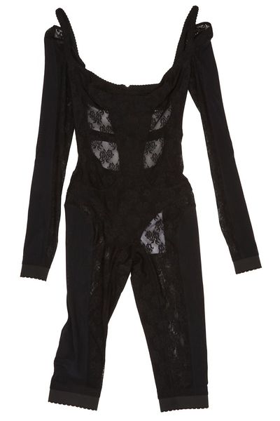 The Attico Lace Detailed Jumpsuit