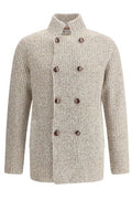 Brunello Cucinelli Double-Breasted Long Sleeved Cardigan