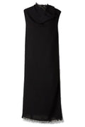 Totême Frayed Midi Dress