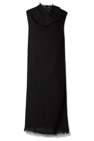Totême Frayed Midi Dress