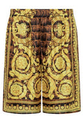 Versace Pattern-Printed Elasticated Waistband Shorts