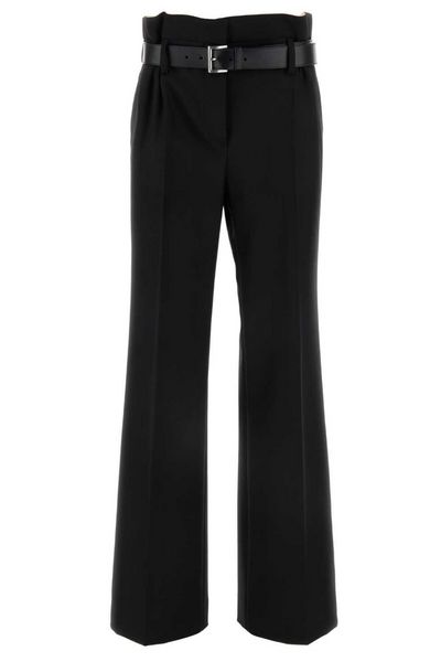Prada Belted Pleated Trousers