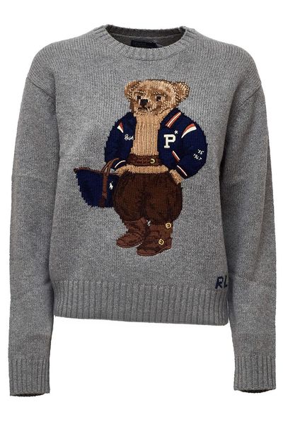 Polo Ralph Lauren Bear Motif Jumper