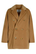Max Mara Double-Breasted Long-Sleeved Coat
