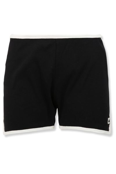 Courrèges Contrast-Trim Mini Shorts