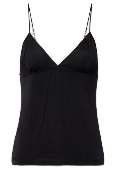 Saint Laurent V-Neck Sleeveless Top