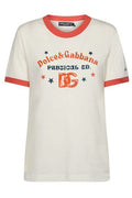 Dolce & Gabbana Logo Printed Jersey T-Shirt