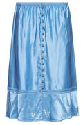 Rabanne Lace-Trim Buttoned Skirt