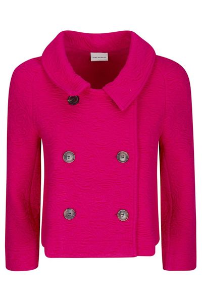 Dries Van Noten Huvia Double-Breasted Jacket