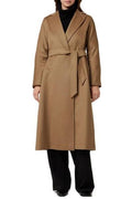 Max Mara Studio Belted Long-Sleeved Coat
