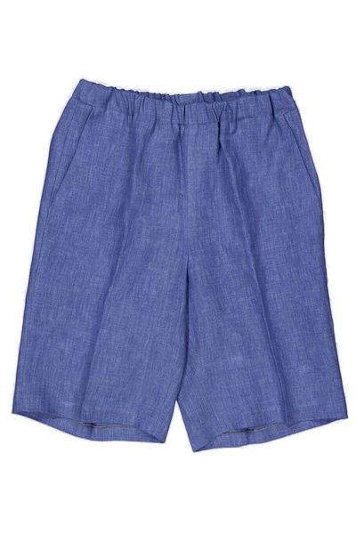 Piacenza Cashmere Elasticated-Waistband Bermuda Shorts