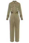 Michael Michael Kors Belted Utility Jumpsuit