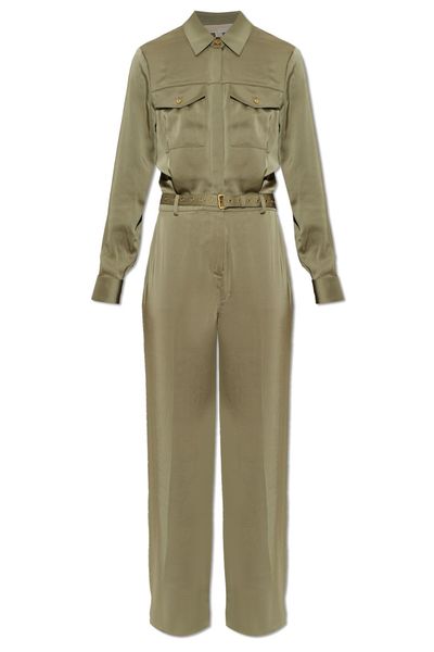 Michael Michael Kors Belted Utility Jumpsuit