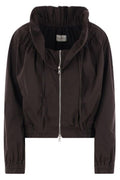 Dries Van Noten Voly Ruffled Neck Jacket