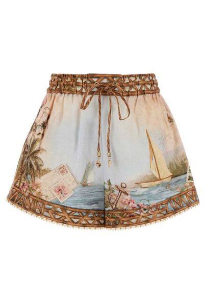 Zimmermann Mahon Relaxed Shorts