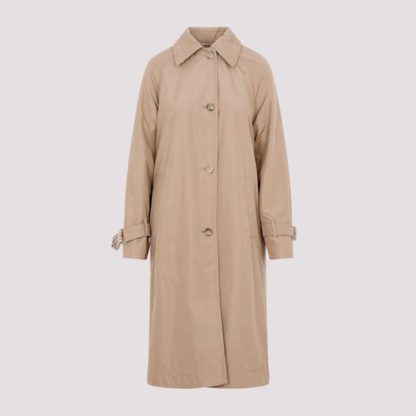 Akris Plaid Reversible Coat