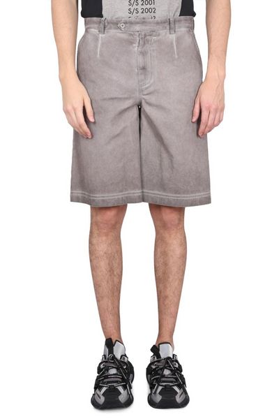 Dolce & Gabbana Logo Plaque Bermuda Shorts