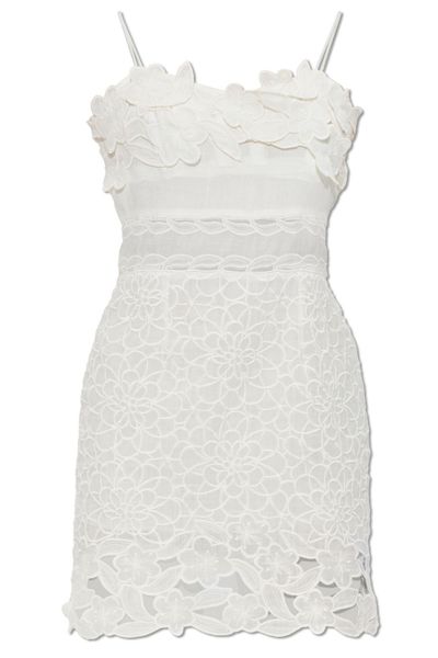 Isabel Marant Reola Floral Lace Mini Dress