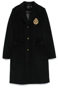 Lauren Ralph Lauren Crested Buttoned Coat