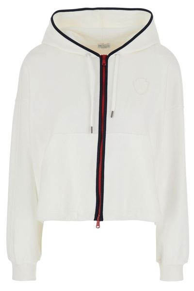 Brunello Cucinelli Zipped Hooded Sweatshirt