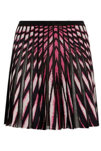 Roberto Cavalli Ray Of Paradise Print Mini Skirt