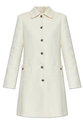 Versace Single-Breasted Long Coat