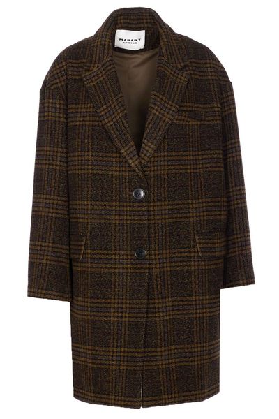Isabel Marant Étoile Limiza Checkered Coat