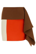 Fendi Asymmetric Mini Skirt