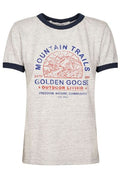Golden Goose Deluxe Brand Graphic Printed Crewneck T-Shirt