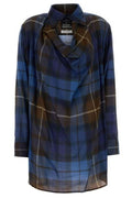 Vivienne Westwood Square Draped Check Shirt