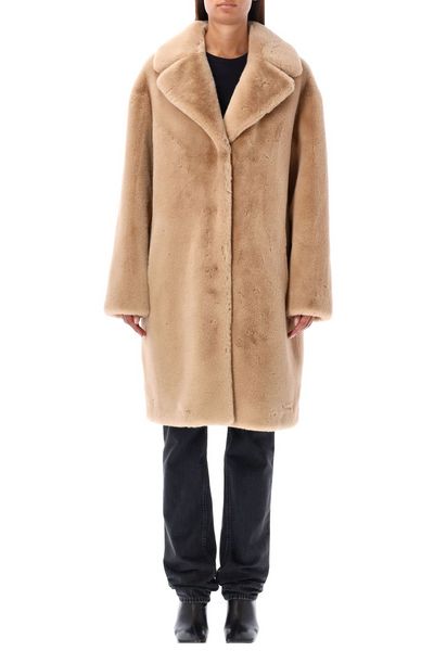 Stand Studio Camille Faux Fur Teddy Coat