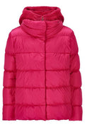 Herno Funnel-Neck Hooded Down Jacket