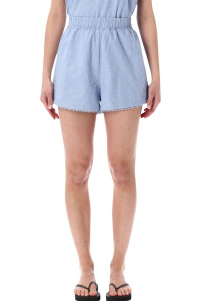 American Vintage Feoly Elastic-Waist Shorts