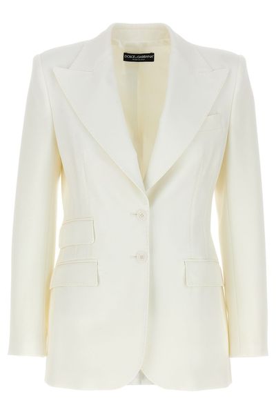 Dolce & Gabbana Single-Breasted Turlington Blazer