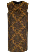 Max Mara Romania All-Over Patterned Sleeveless Dress
